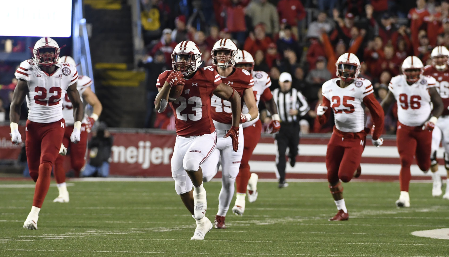 Nebraska vs Wisconsin, college football, 10.6.18